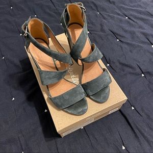 Madewell The Violet Crisscross Sandal Heel